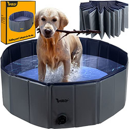 Produktbild von Hundepool 100x30cm Schwimmbecken für Hunde PVC faltbar