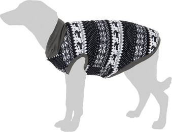 Produktbild von Hundepullover mit Norwegermuster Größe XL