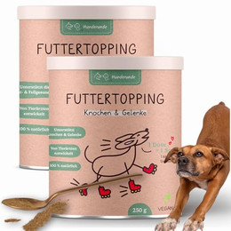 Produktbild von Hunderunde Futtertopping Knochen & Gelenke - 500 g