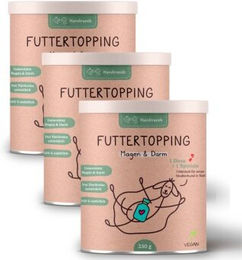 Produktbild von Hunderunde Futtertopping - Magen & Darm - Verdauung, Darmgesundheit, Ballaststoffe, Präbiotikum 750 g