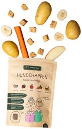 Produktbild von Hunderunde Hundehappen Seniorenschmaus 9x100g I Weiche, pflanzliche Snacks für Hunde jeden Alters – extra soft, leicht verdaulich und einfach lecker