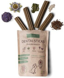 Produktbild von Hunderunde Traumfänger Dental Sticks – vegane Zahnpflege 360 g