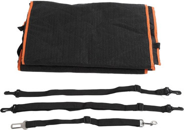 Produktbild von Hundesitzbezug Wasserdichtes Oxford-Gewebe Hunde-Rücksitzverlängerung Atmungsaktiv Rutschfester Boden Hundeauto 147x137x40cm