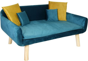 Produktbild von Hundesofa Nando petrol Größe 2