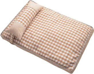 Produktbild von Hundesofabett abnehmbar und waschbar kariert khaki