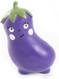 Produktbild von Hundespielzeug Aubergine aus Latex Martin Sellier