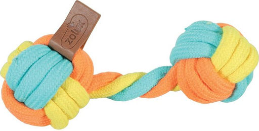 Produktbild von Hundespielzeug aus Seil mit Hantelform Zolux Twist