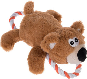 Produktbild von Hundespielzeug Bär mit Tau
