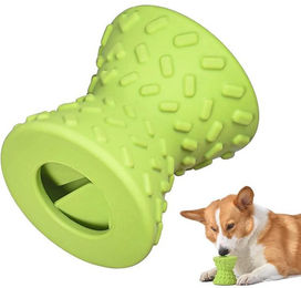 Produktbild von Hundespielzeug mit Futterspender für aggressive Kauer, ungiftiges Leckerli aus Naturkautschuk, Haustierspielzeug, Welpenknochen, Spielspiel