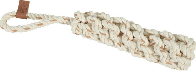 Produktbild von Hundespielzeug mit Seilgriff Zolux Leather Touch