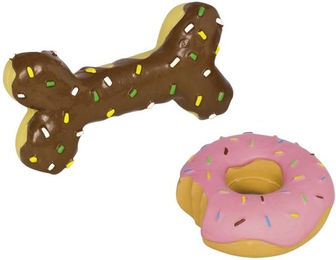 Produktbild von Hundespielzeug Nobby Pet Latex Dessert (x12)