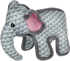 Produktbild von Hundespielzeug Strong Stuff Elefant grau