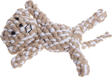 Produktbild von Hundespielzeug Tierfigur aus Baumwolltau