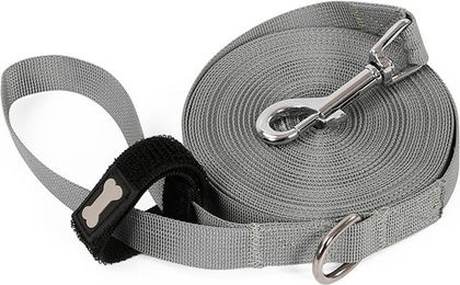 Produktbild von Hundetrainingsleine aus Nylon mit Metallbeschlägen - 10 m