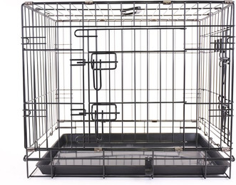 Produktbild von Hundetransportbox aus Metall mit 2 Türen Martin Sellier
