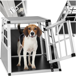 Produktbild von Hundetransportbox Single mit gerader Rückwand - 7,5 kg