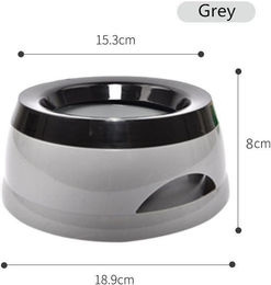 Produktbild von Hundetrinknapf mit Schwimmplatte und Anti-Rutsch-Boden - 750 ml