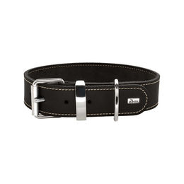 HUNTER AALBORG SPECIAL Hundehalsband Leder schwarz 30 cm – Bild 1 von 5