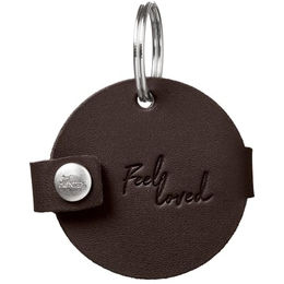 HUNTER Anhänger Hundemarken-Etui Aalborg Dunkelbraun Größe S – Bild 1 von 9