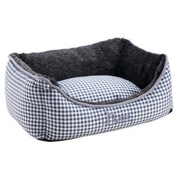 HUNTER Astana Hundesofa mit Plüschbesatz und Wendekissen – Bild 1 von 3