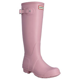 Produktbild von Hunter Boots Original Tall Tri Logo Boot Rosa 39