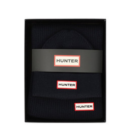 Produktbild von Hunter Boots Unisex Set Mütze und Schal Jura Night Sky