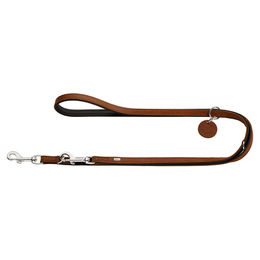 HUNTER Comfort Verstellbare Hundeführleine aus Leder - 200 cm – Bild 1 von 3