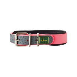 Produktbild von HUNTER CONVENIENCE COMFORT Hundehalsband Neopren 45 S-M neonpink - 1 Stk.