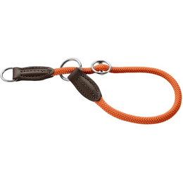 Produktbild von Hunter Dressurhalsung Freestyle Tau orange S-M