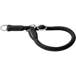 Produktbild von HUNTER Freestyle Dressurhalsung Hundehalsband Zugstopper schwarz 50 cm - 50 cm