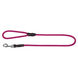 Hunter Freestyle Hundeleine mit Handschlaufe himbeer - 110 cm – Bild 1 von 2