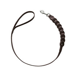 Hunter Führleine Solid Education Chain aus Rindsleder 120 cm - 120 cm – Bild 1 von 3