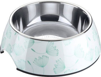 Produktbild von Hunter Futternapf Melamin-Napf Blies weiß-grün