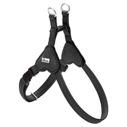 Produktbild von Hunter Geschirr Soho Mini schwarz Rindsleder