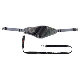 Produktbild von Hunter Gürteltasche mit Antiruckleine Jasper schwarz/grau