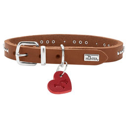 Hunter Halsband Aalborg Hearts cognac – Bild 1 von 9