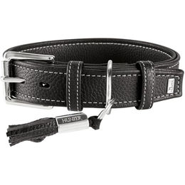 Hunter Halsband Cannes aus Rindnappaleder schwarz 65 cm - 65 cm – Bild 1 von 3