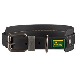 Hunter Halsband Havanna schwarz, Größe: L / 60 cm / Breite: 4,0 cm – Bild 1 von 7