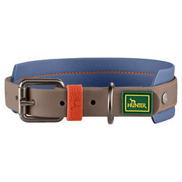 Hunter Halsband Havanna taupe/rauchblau, Größe: S-M / 45 cm / Breite: 3,5 cm – Bild 1 von 9