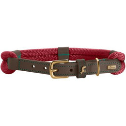 Hunter Halsband Malia weinrot/dunkelbraun - 1 Stk. – Bild 1 von 9