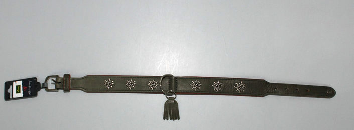 Hunter Halsband München grün/cognac Größe L 65 cm – Bild 1 von 9