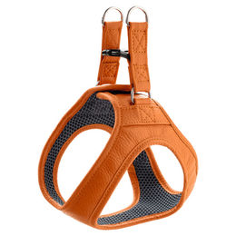 Hunter Hunde-Geschirr Hilo Leder orange Größe S – Bild 1 von 6