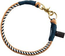 Produktbild von HUNTER Hunde-Halsband Tinnum blau/beige Gr. XL