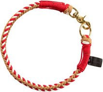 Produktbild von HUNTER Hunde-Halsband Tinnum rot/beige XL