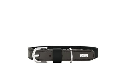 Produktbild von Hunter Hunde-Halsband Wolmar schwarz/grau