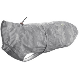 Produktbild von HUNTER Hunde-Regenmantel Huka silber/reflektierend