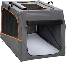 Produktbild von HUNTER Hunde-Transportbox Alu faltbar schwarz Gr. XL