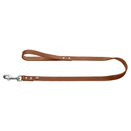 HUNTER Hundeführleine Grenada aus Leder Cognac - 1 m – Bild 1 von 3