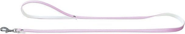 Produktbild von HUNTER Hundeführleine Modern Art Kunstleder rosa/weiß - 110 cm