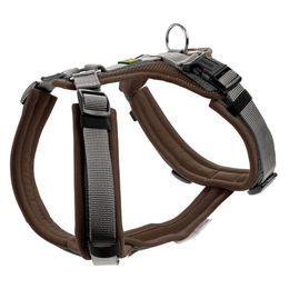 Produktbild von Hunter Hundegeschirr Maldon Up Braun/Grau M-L